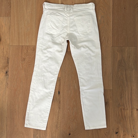 CURRENT/ELLIOT The Fling Jeans in Tattered White - Size 26 - Picture 9 of 16